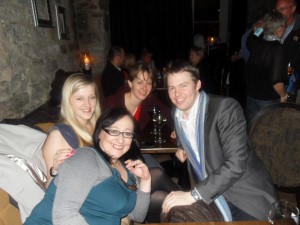 @Legally_Blonde8, @LegalEagleMHM, Kirsten and @WardblawG at Tweetup