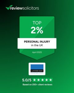 100% Compensation Personal Injury Lawyers Edinburgh Scotland